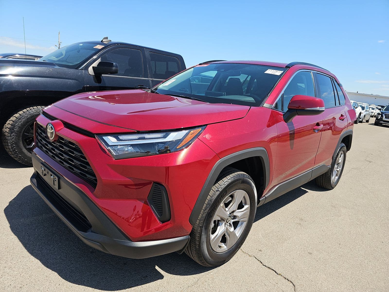 2025 RAV4 XLE — Toyota RAV4 reference photo