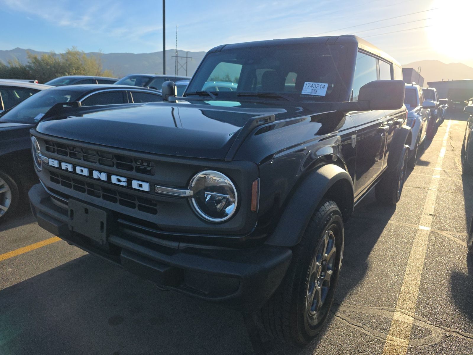 2025 Ford Bronco BIG BEND · Dealer-auction research source vehicle