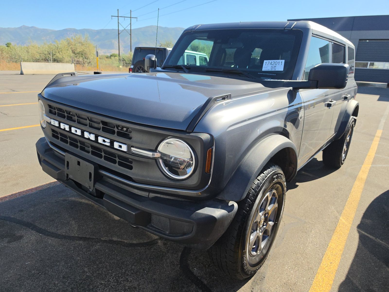 2025 Ford Bronco BIG BEND auction research vehicle