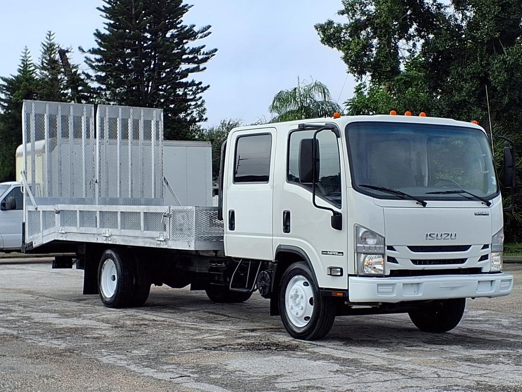 2019 Isuzu NPR HD Crew CAB 16' Landscape Dovetail photo
