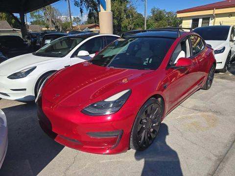 2021 Tesla Model 3 Performance photo